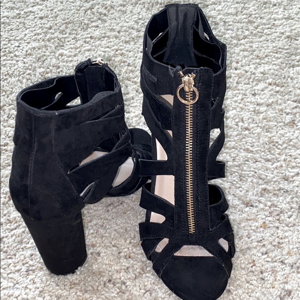Black heels